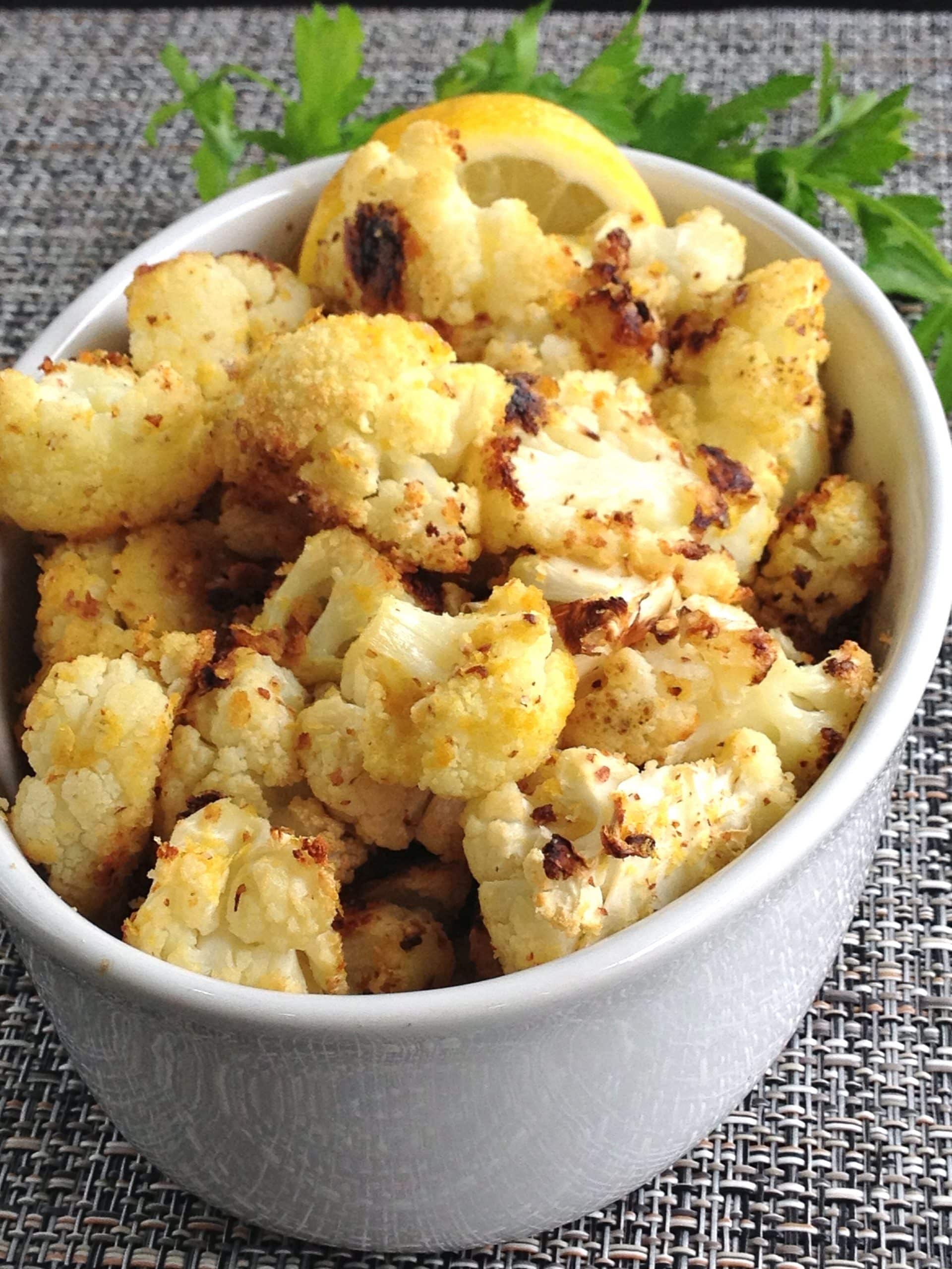 Almond Roasted Cauliflower