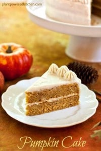 Pumpkin Cake by Dreena Burton #vegan
