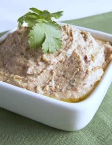 Chipotle Lime Two-Bean Hummus from eat, drink & be vegan