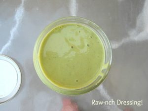 Raw-nch Dressing from Let Them Eat Vegan