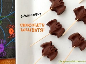 Chocolate Lollibats by Dreena Burton #vegan #glutenfree #dairyfree