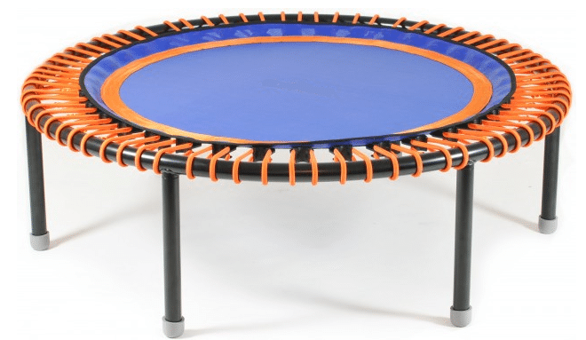 Bellicon Rebounder - with blue mat and orange bungee cords 