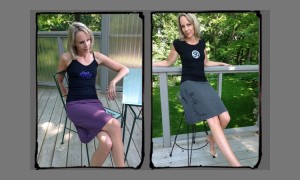 Bamboo Skirt from Squeezed Yoga Clothing