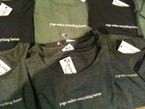 Yoga Makes Everything Better Long-Sleeve Bamboo Tee via Plant-Powered Kitchen