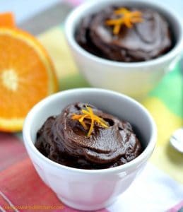 Raw Orange Chocolate Pudding from Let Them Eat Vegan by Dreena Burton