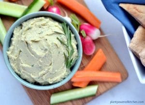Artichoke and White Bean Dip, from Let Them Eat Vegan, by Dreena Burton