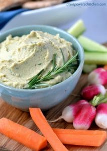 Artichoke and White Bean Dip, from Let Them Eat Vegan, by Dreena Burton