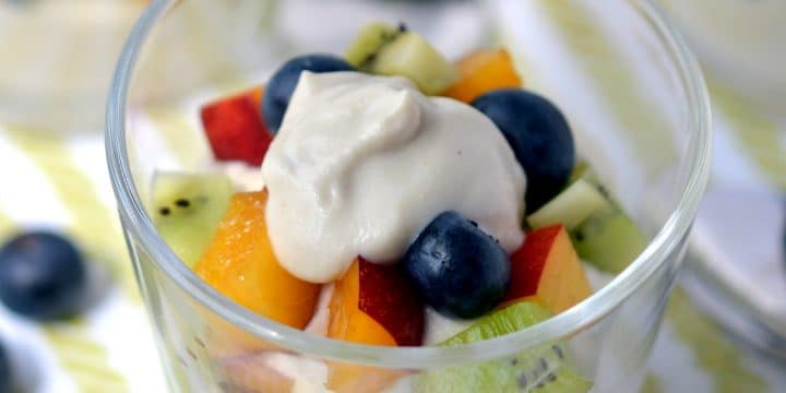 Vanilla Cashew Yogurt - from Dreena Burton, plant-poweredkitchen -#vegan #dairyfree #glutenfree #soyfree