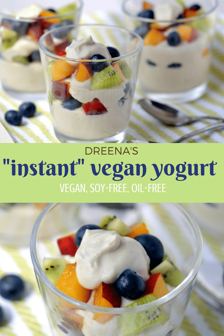"Instant" Vanilla Cashew Vegan Yogurt plantpoweredkitchen.com