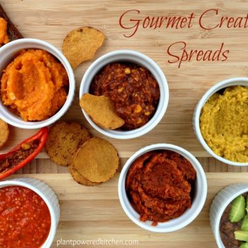 Gourmet Creations Spreads and Dips #vegan #glutenfree #nutfree