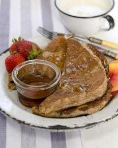 Cinnamon French Toast from "Plant-Powered Families" cookbook by Dreena Burton