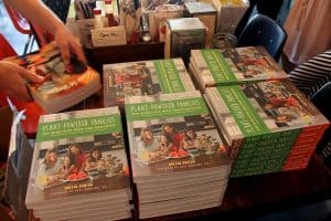 Plant-Powered Families book signing www.plantpoweredfamilies.com