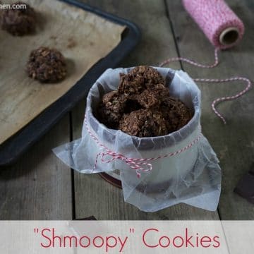 "Shmoopy" Cookies #vegan #glutenfree #wfpb #oilfree #dairyfree #cookies www.plantpoweredkitchen.com