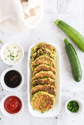 Zucchini Fritters Vegan Gluten Free Nut Free Oil Free