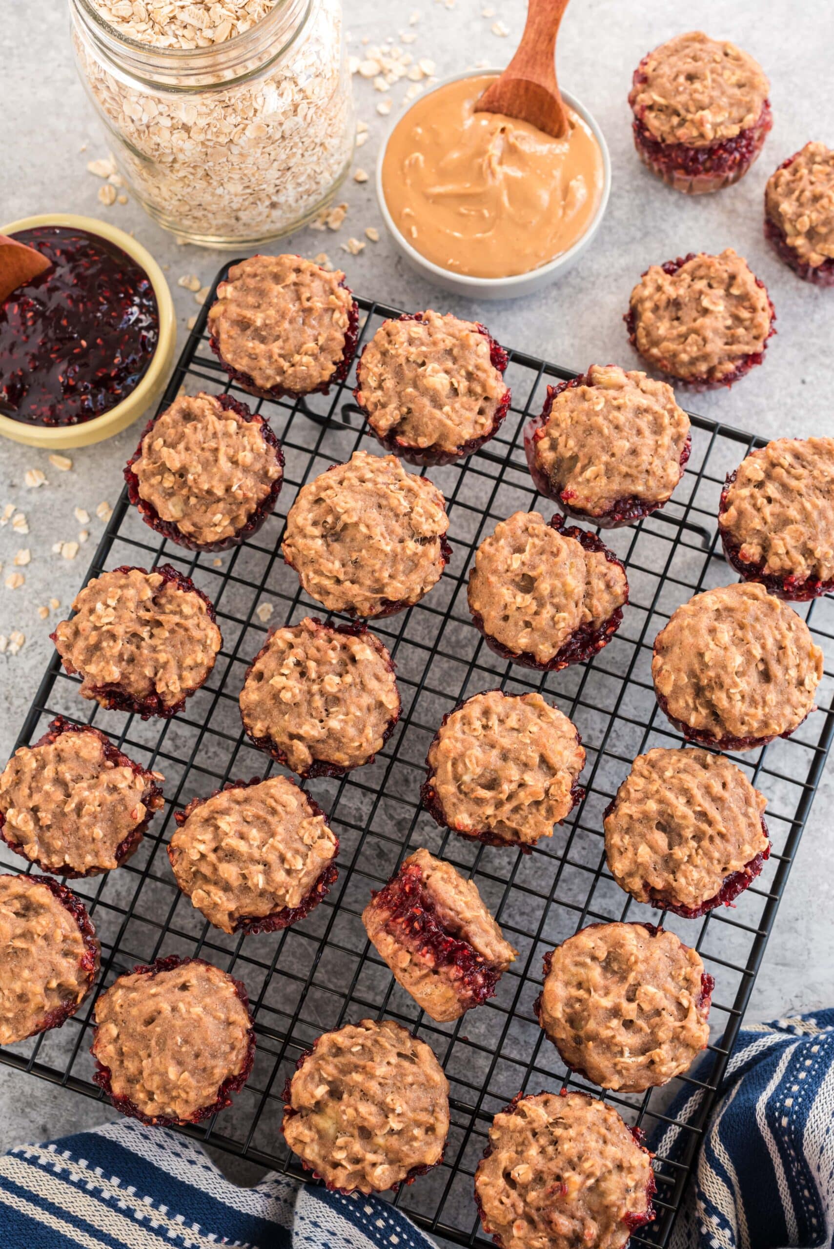 muffins on cooling rack
