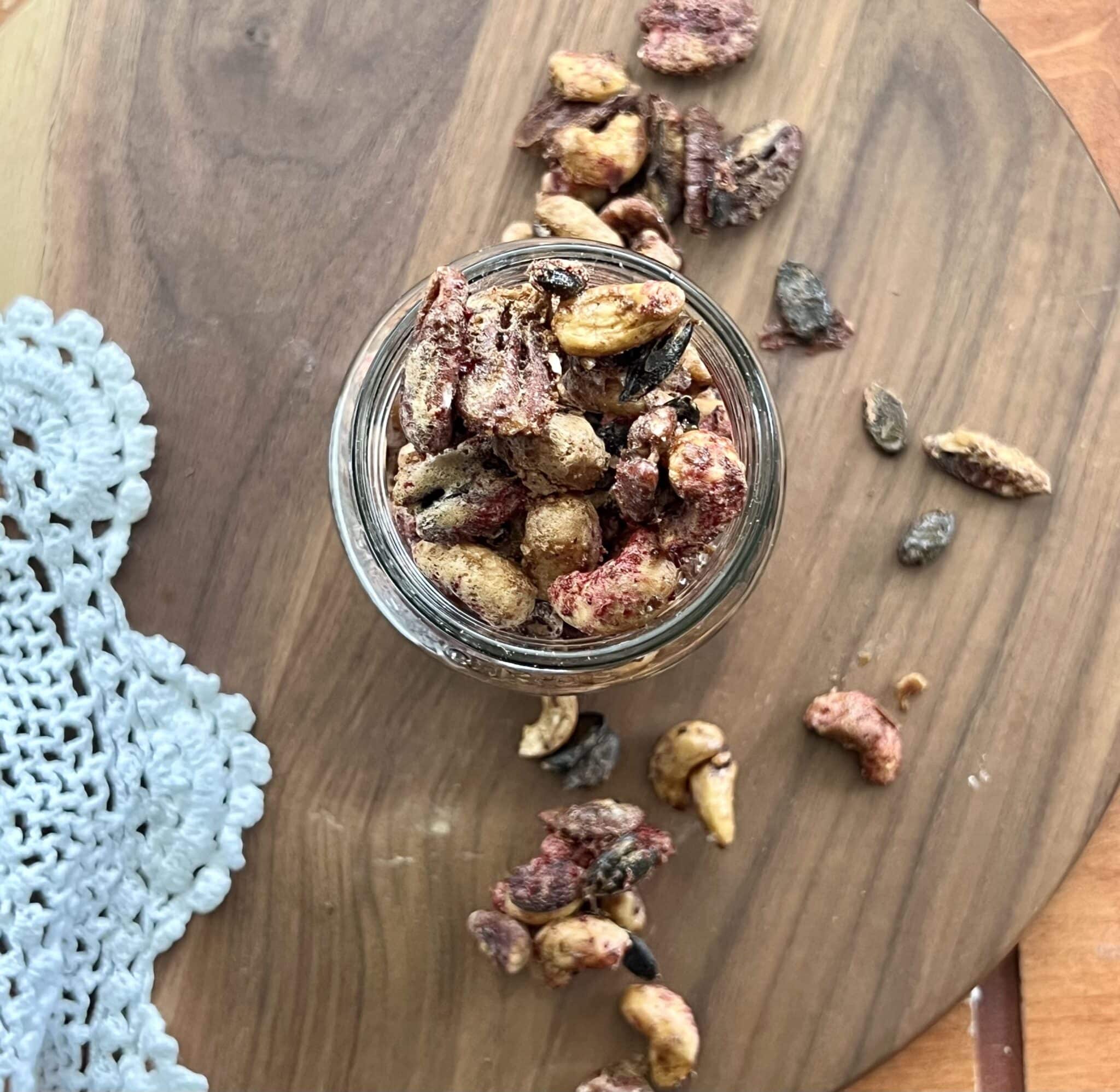 Vegan Candied Nuts (no egg whites)