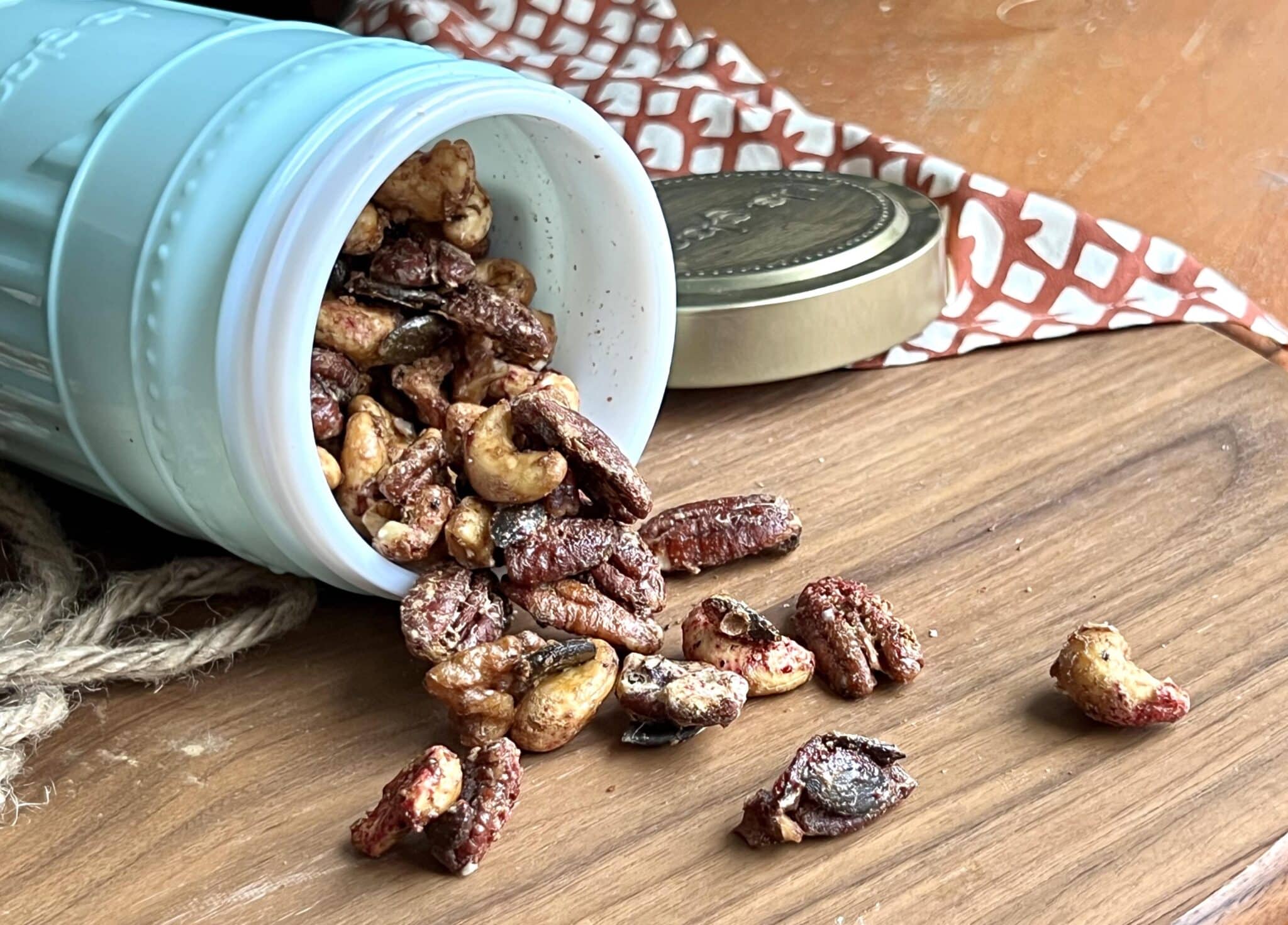 Vegan Candied Nuts (no egg whites)