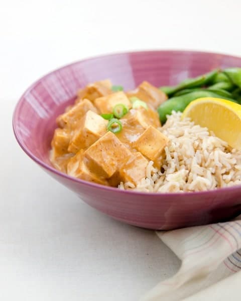 ginger cashew tofu