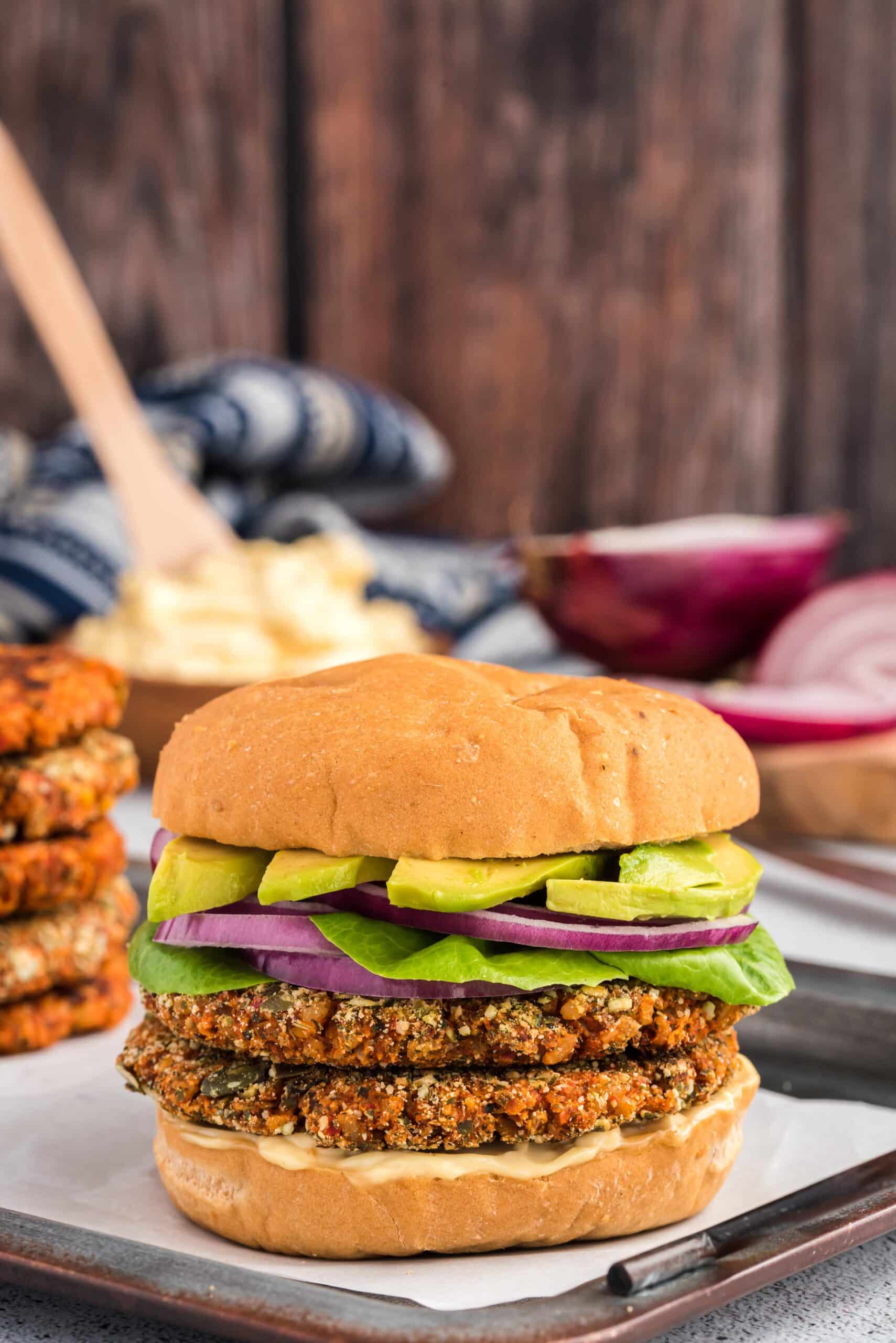 bean-free burgers