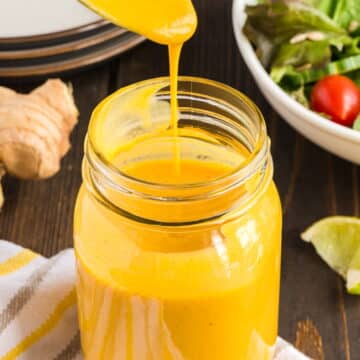 Creamy Sweet Potato Turmeric Dressing