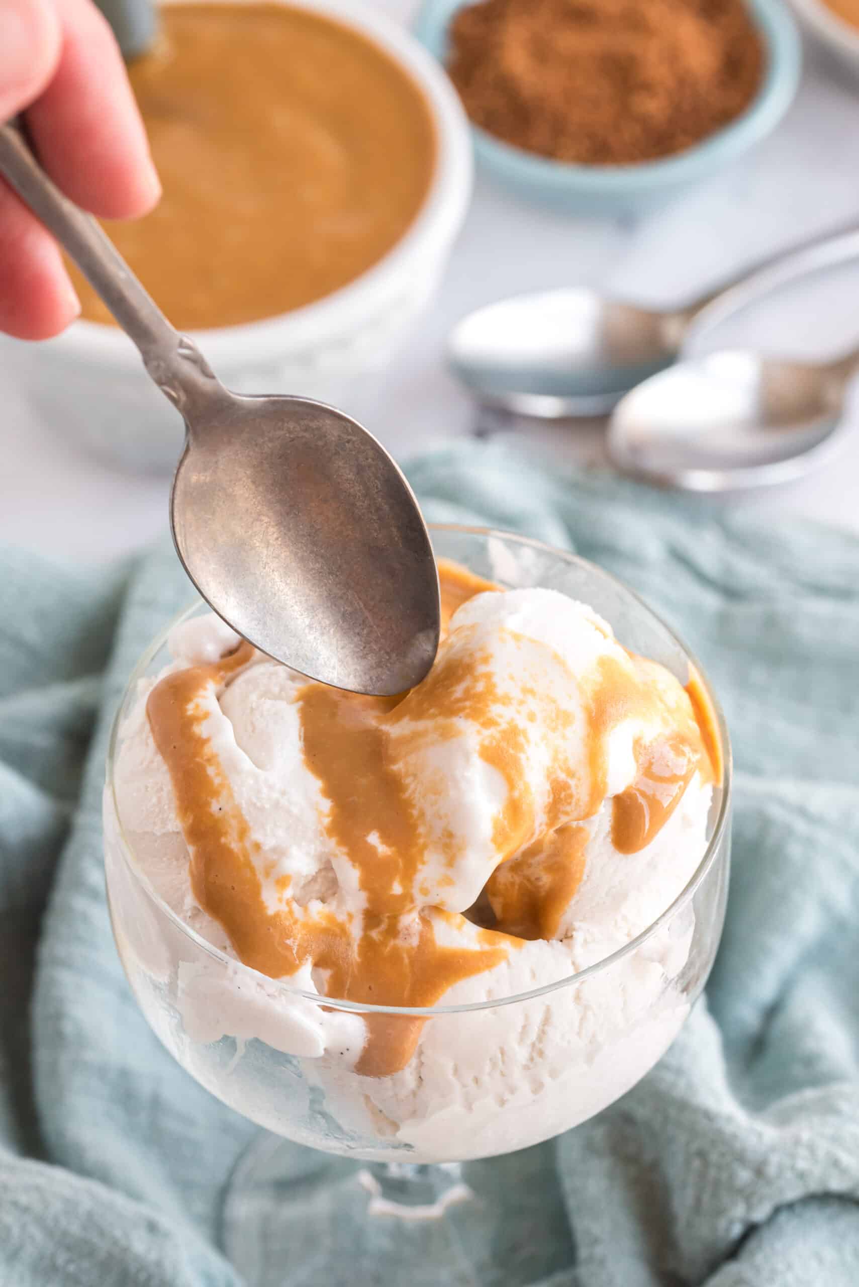 Healthy Vegan Sweet Potato Caramel