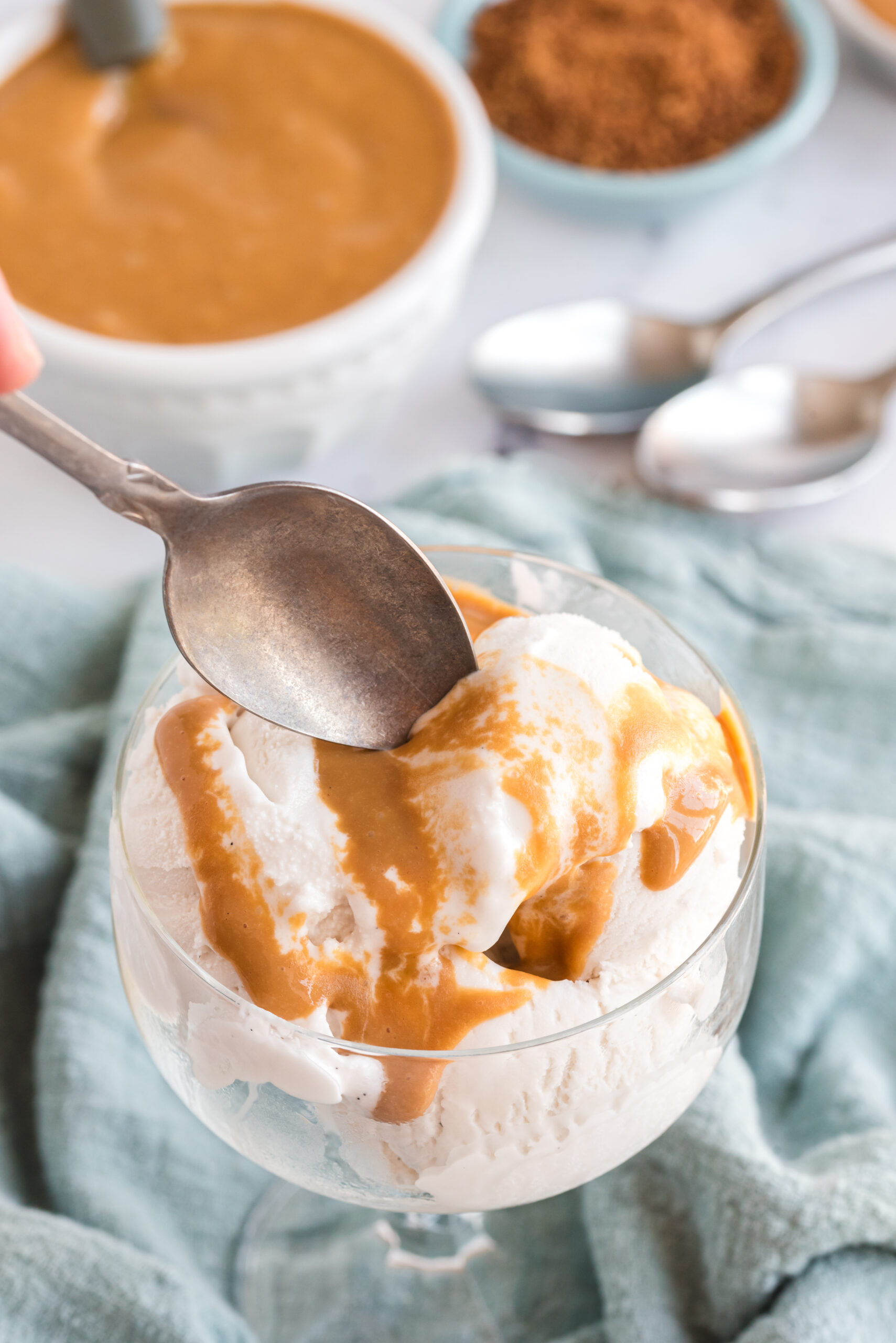 sweet potato caramel sauce